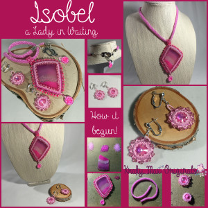Isobel a lady in waiting beadwoven necklace set 1