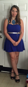 Ashley blue dress 1