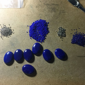 Lapis Lazuli working 1