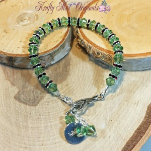 green and red SW bracelet 3