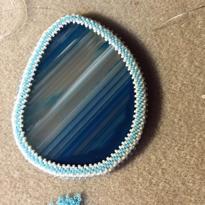 blue stripe agate wrk 11