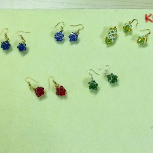 class earrings