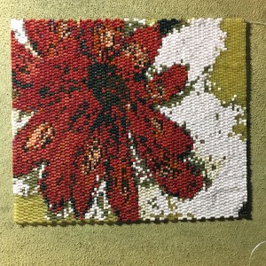 Eva Flower and Dragonflies wrk panel 1 row 128 6150