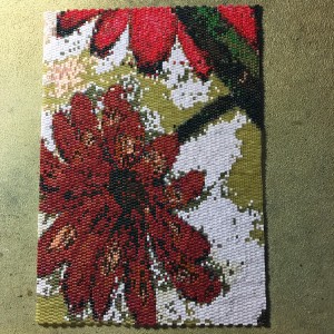 Eva Flower and Dragonflies wrk panel 1 row 193 8400
