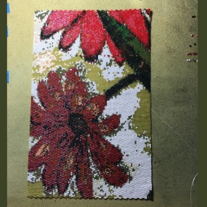 Eva Flower and Dragonflies wrk panel 1 row 213 10400