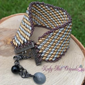 Silver and Gold Duo Bracelet 1