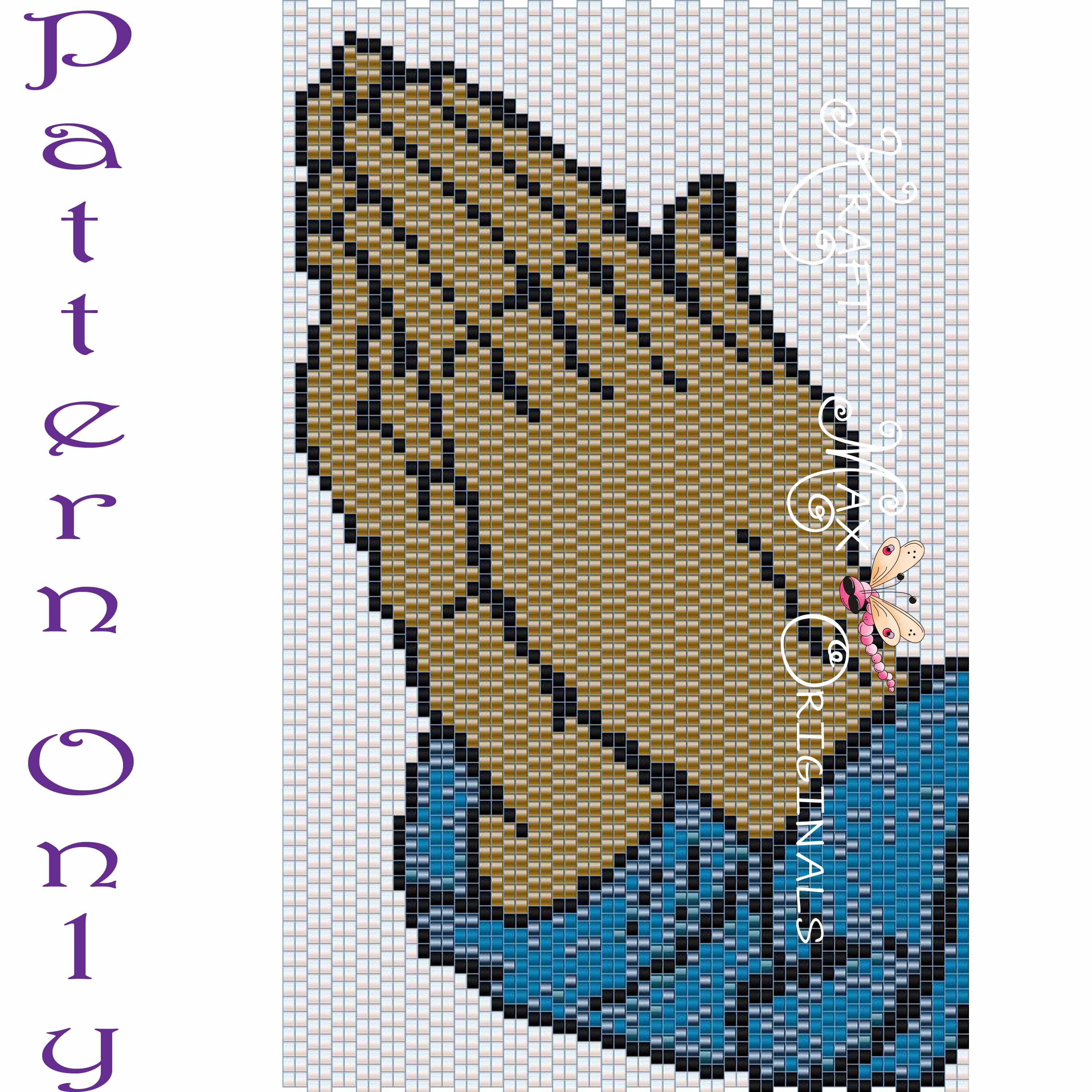 Praying Hands 3×5 PATTERN ONLY