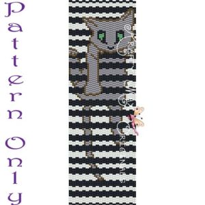 Cat in the Blinds BRACELET PATTERN ONLY
