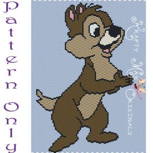 Chip (and dale) Inspired 5×7 Art Design PATTERN ONLY