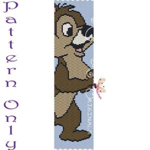 Chip (and Dale) Inspired BRACELET PATTERN ONLY