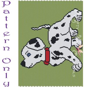 Dalmatian Puppy 5×7 Art Design PATTERN ONLY