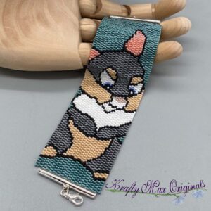 Thumper Inspired Beadwoven Bracelet
